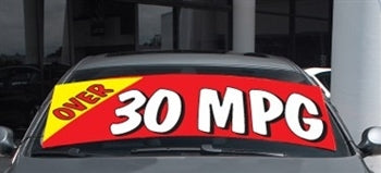 WINDSHIELD BUCKO BANNERS